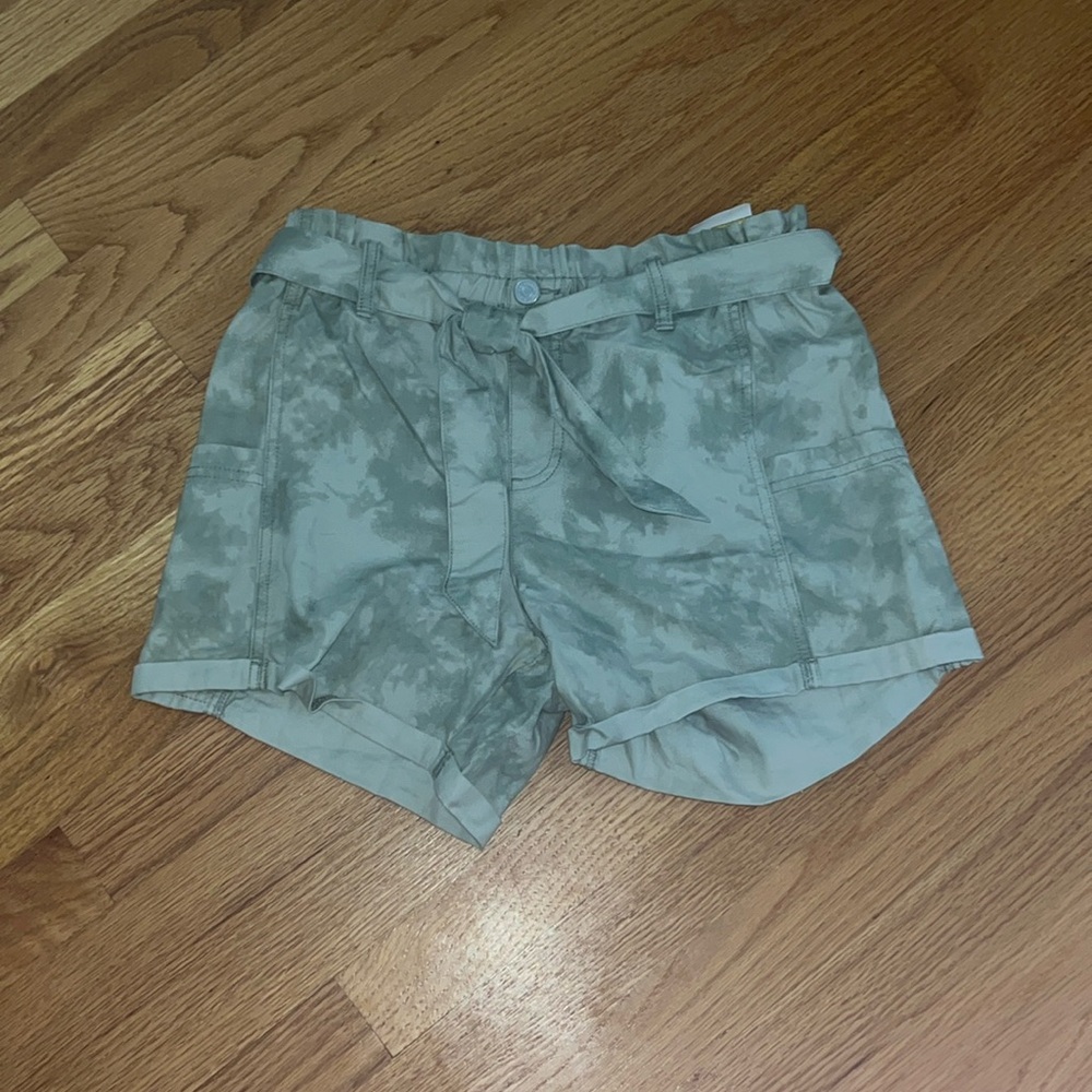 NWT 15/16 Abercrombie Kids - High Rise Paperbag Short